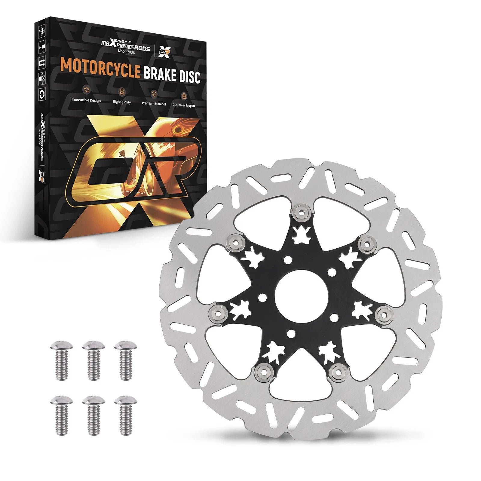 11.8" Front Brake Rotor Disc for Harley-Davidson Dyna Touring (2010–2018)