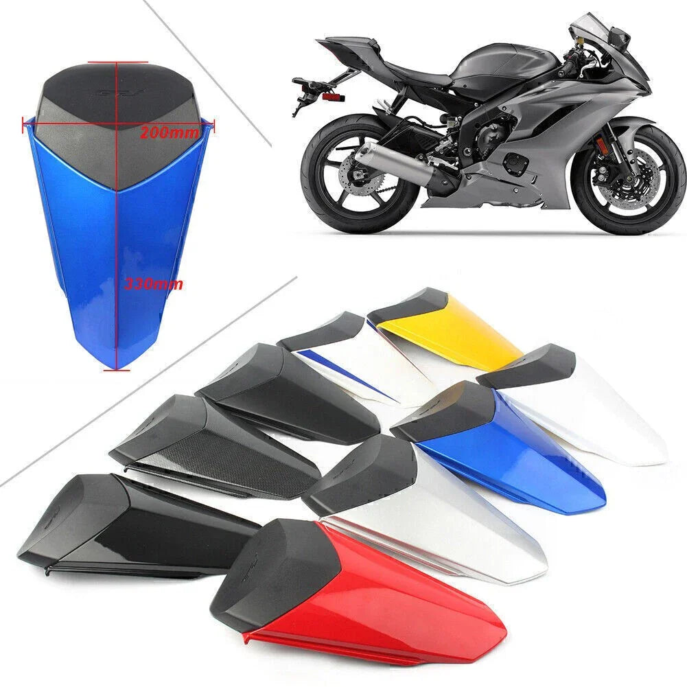 Rear Seat Cover Cowl for Yamaha YZF R6 (2017-2020) Carbon Fiber