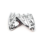 Chrome Inner Fairing Mirror Block Off Covers for Harley Street Glide (06-13)