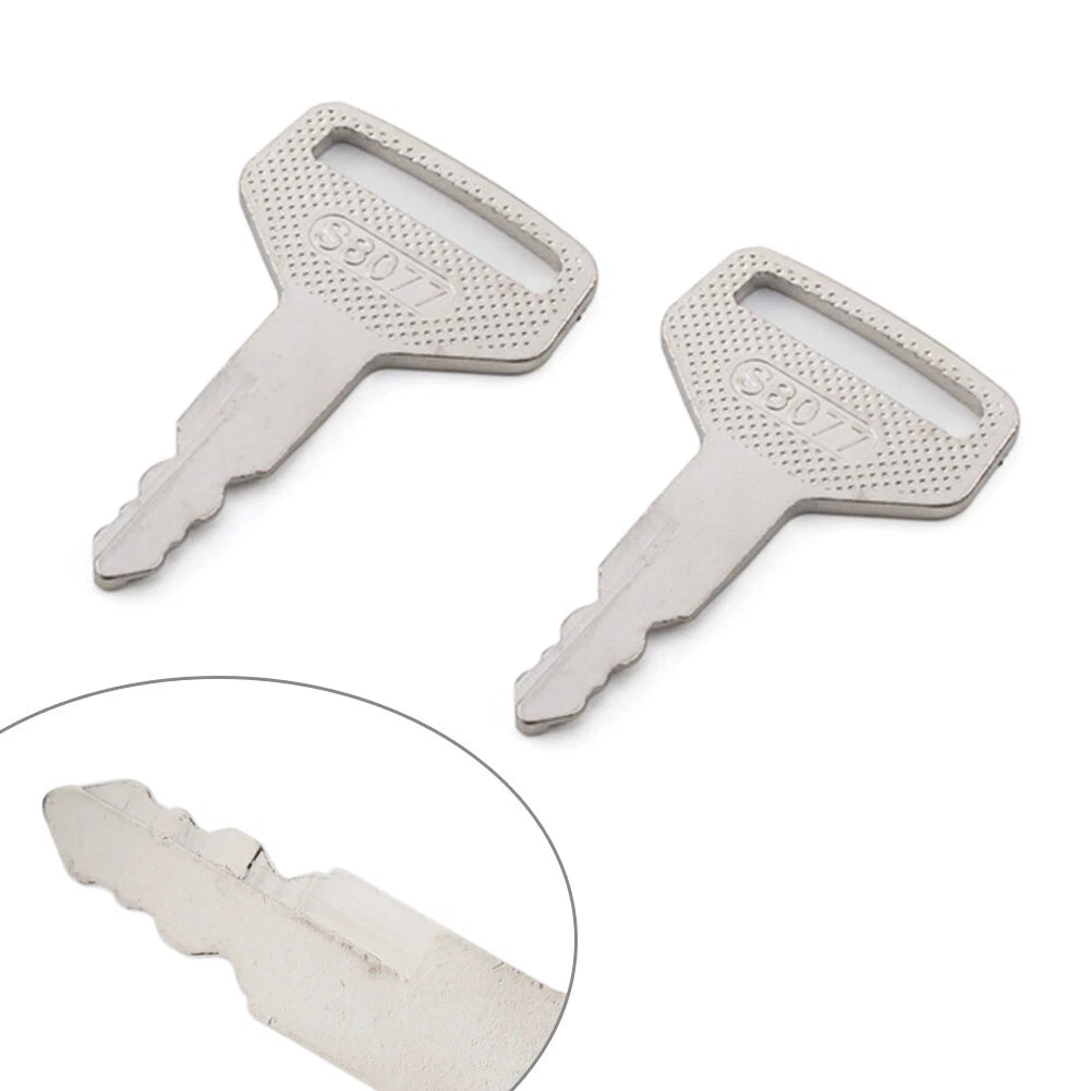 2X Ignition Key S8077 36919-75190 for Kubota L & M Series RTV1100 (2007–2023)