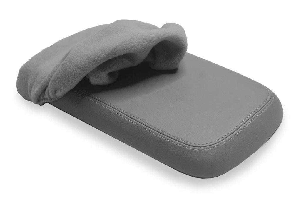 Fleece Console Lid Cover Protector for Chevrolet Colorado (2015–2022) Gray