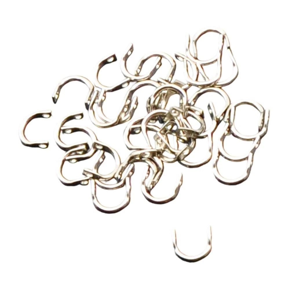 100pcs EasySpin Clevises for Fishing Spinnerbait Lure Making