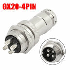 Aviation Connector Waterproof Male + Female Metal Mounting Panel Set of 1