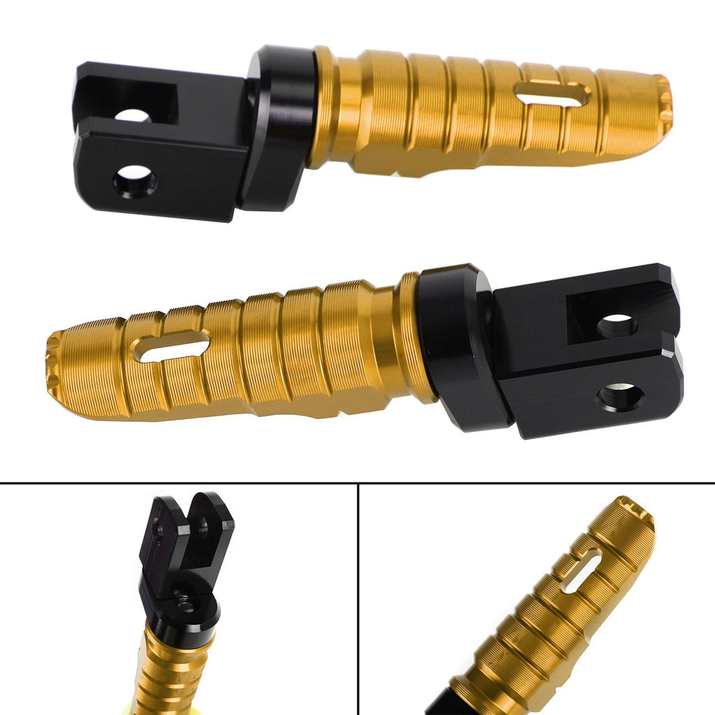 Front Footrests Foot Pegs for Triumph Street Triple 765/Daytona 675 (2017–2023)