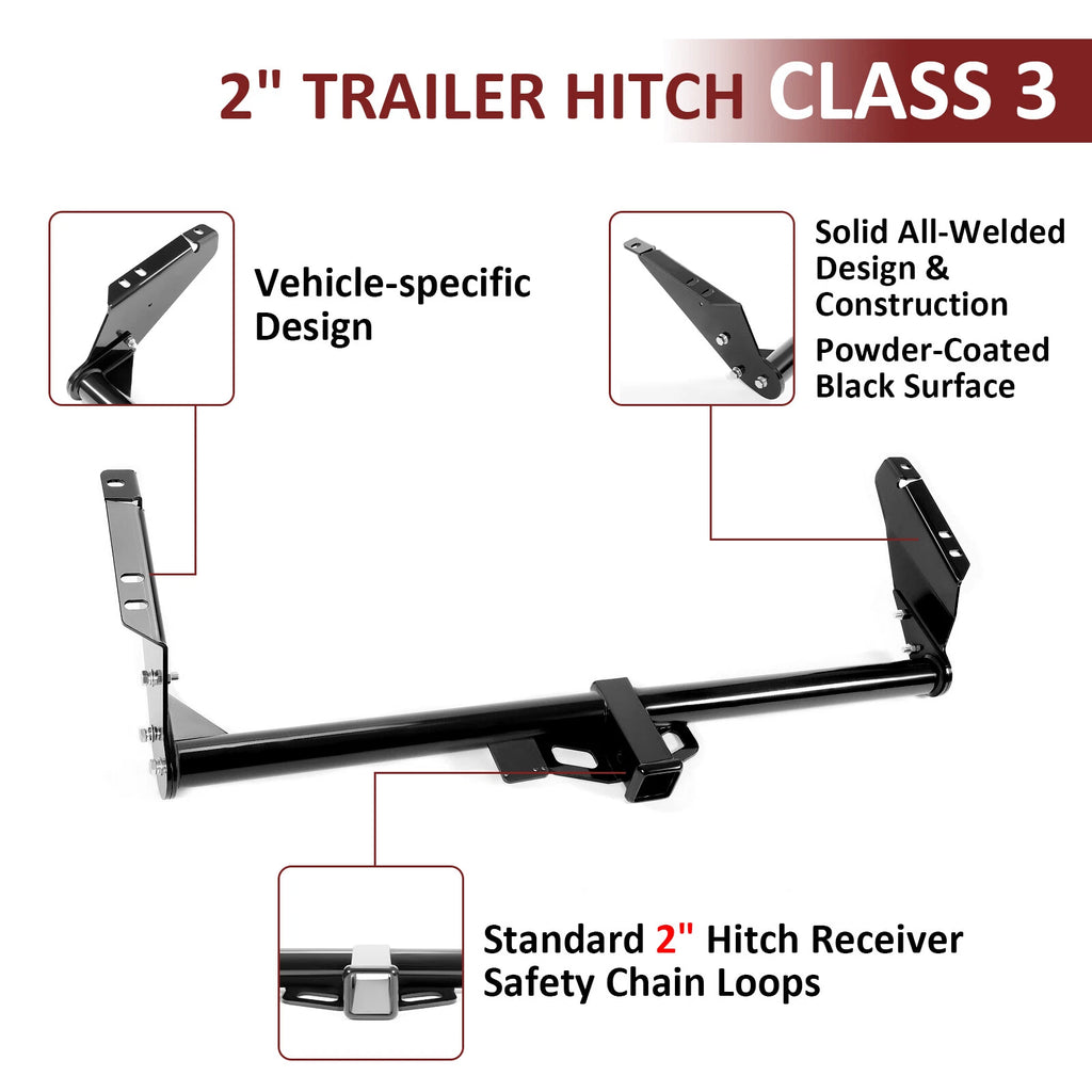 Class 3 Trailer Hitch for Toyota Sienna (2004–2020)