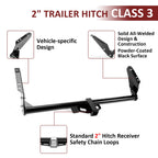 Class 3 Trailer Hitch for Toyota Sienna (2004–2020)