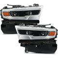 Full LED Projector Headlights for Ram 1500 (2019–2024) Left+Right Pair
