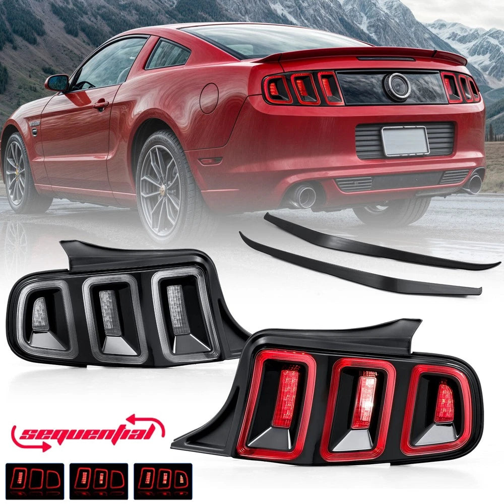 Sequential LED Tail Lights for Ford Mustang (2010–2014)