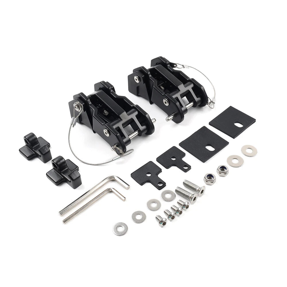 Engine Hood Lock Latch Catch Kit for Jeep Wrangler JK JKU JL (2007–2023)