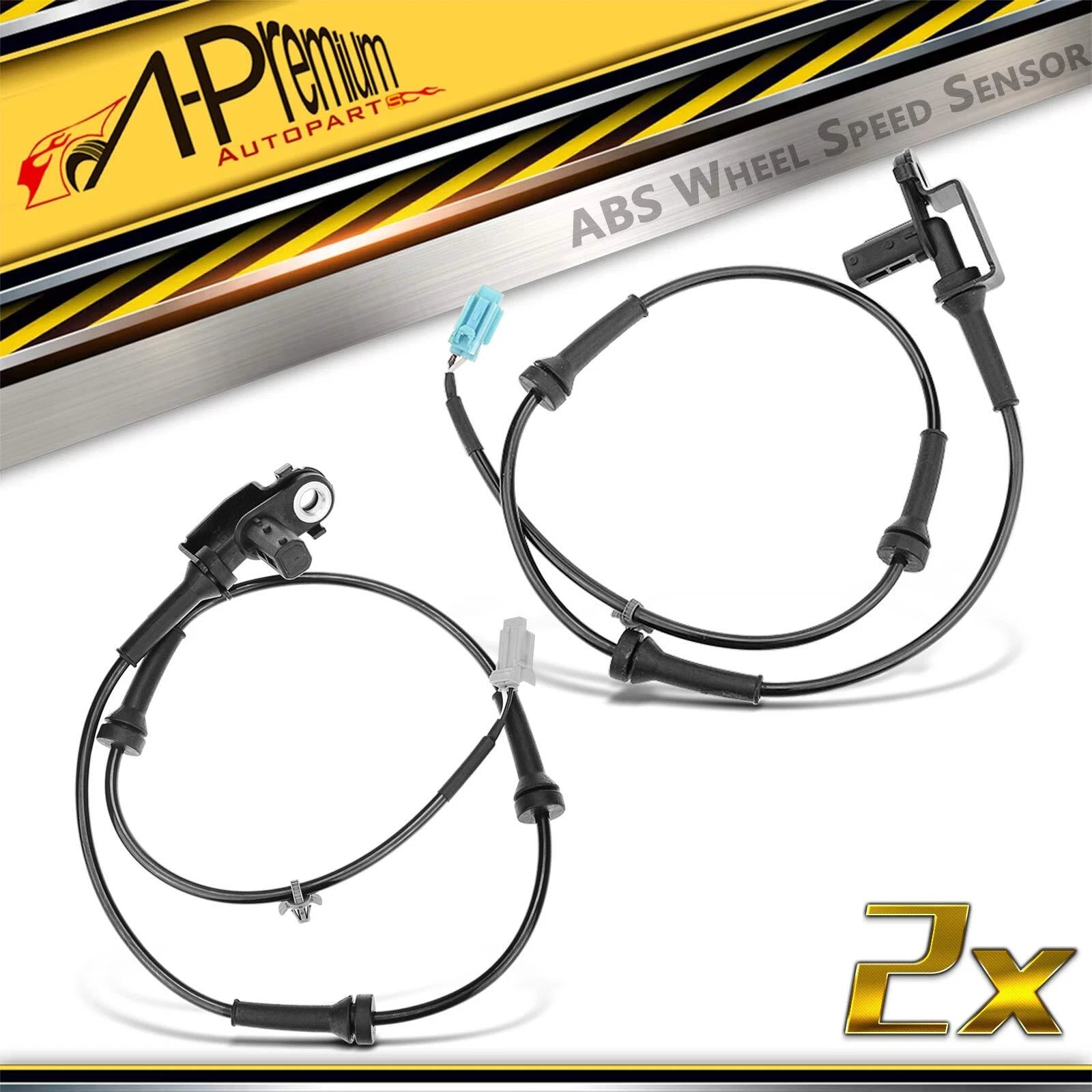 2X Front ABS Wheel Speed Sensor for Nissan 350Z (2003–2009) Infiniti G35