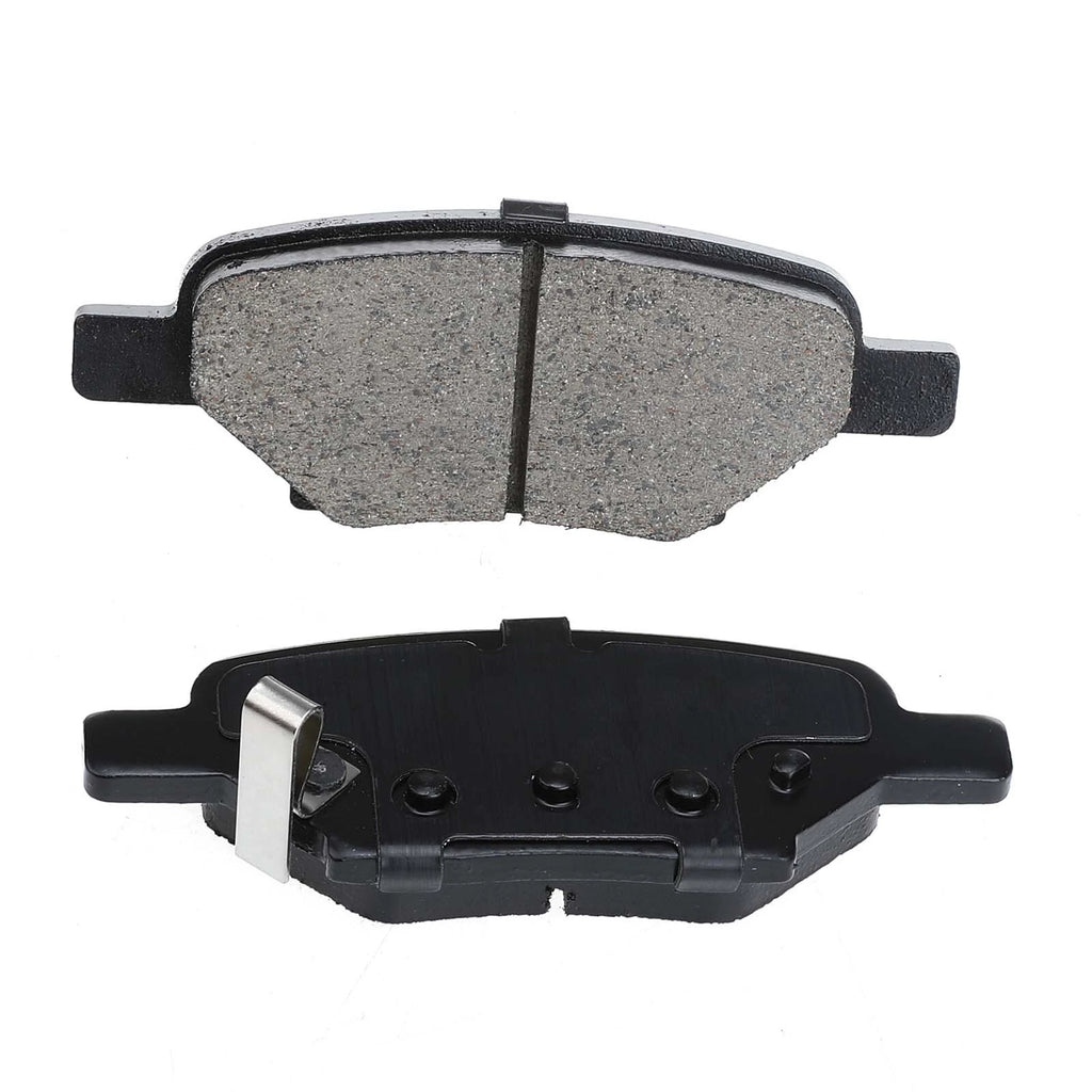 Rear Disc Brake Rotors & Ceramic Pads for Chevrolet Malibu (2004â2012)