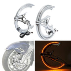 Brake Rotor Covers LED Lights for Honda Goldwing 1800 (2018-2025)