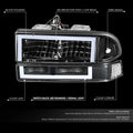LED DRL Switchback Headlights for Chevy Blazer/S10 (1998–2004)