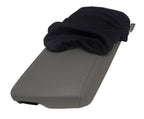 Center Console Lid Armrest Cover for Kia Optima (2011–2015) Black Fleece