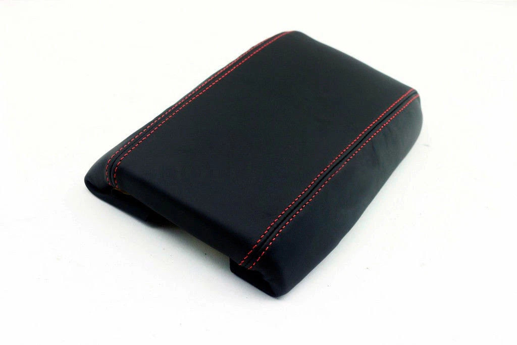 Center Console Armrest Cover for Camaro (1997–2002) Red Stitch