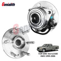 Set of 2 Front Wheel Hubs and Bearing Assembly 6Lug 515036 for GMC Sierra 1500 (2014–2018)