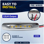 2X LED Boat Courtesy Light for Five Oceans (12V) - FO4874