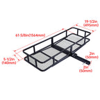 Hitch Cargo Carrier 62" x 20" for Van SUV Truck (550lbs Capacity)
