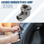 License Plate Lamp Socket for Lexus RX350 (2004–2010) - Plastic Gray
