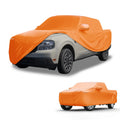 Waterproof Car Cover for Ford Maverick (2022–2023) - Orange Cotton, Zipper