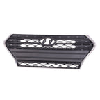 Replacement Black Chrome Polypropylene Front Grille for Toyota Hilux (2016–2020)