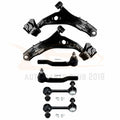 Set of 6 Front Lower Control Arms Tie Rods for Ford Edge & Lincoln MKX (2007–2014)