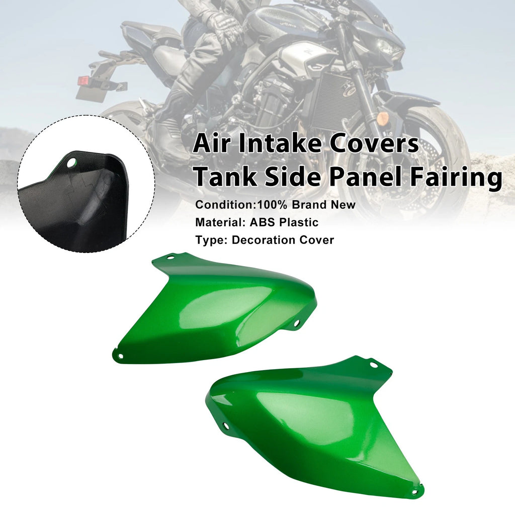 Air Intake Covers for Kawasaki Z900 (2025–2026) Green