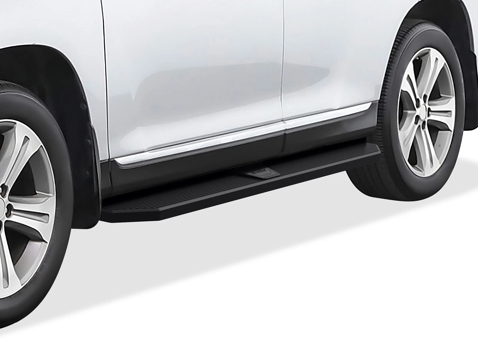 Running Boards for Toyota Highlander (2008–2013) - Black Style