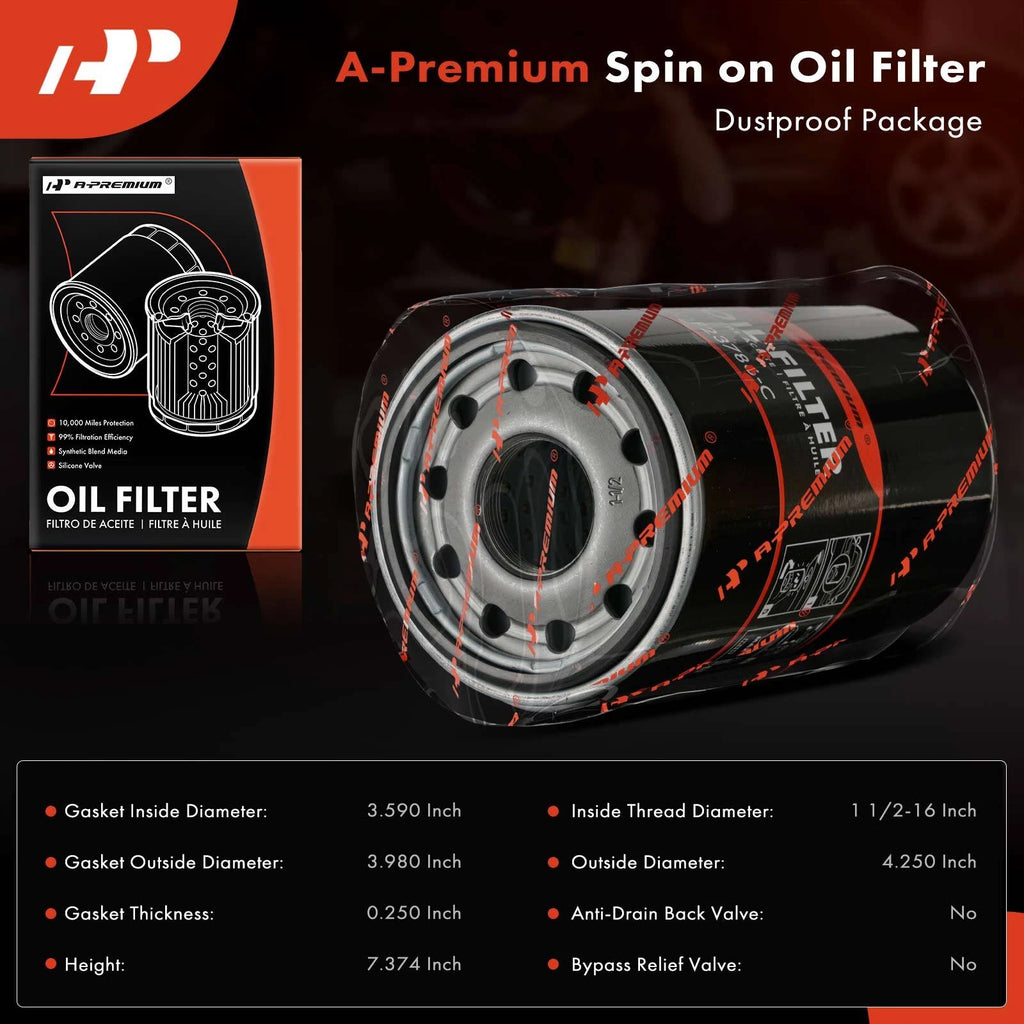 Engine Oil Filter for Ford F-250, F-350 (1994–1997)