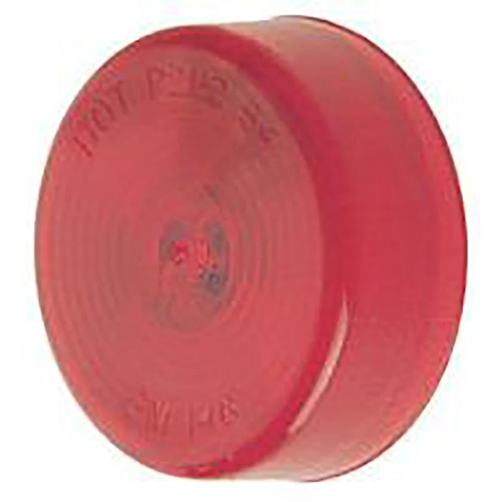 2X 2.5" Round Red Side Marker LED Light Kit for Universal Equipment