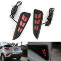 Pair 12V LED Rear Bumper Tail Brake Lights for Toyota CHR (2018)