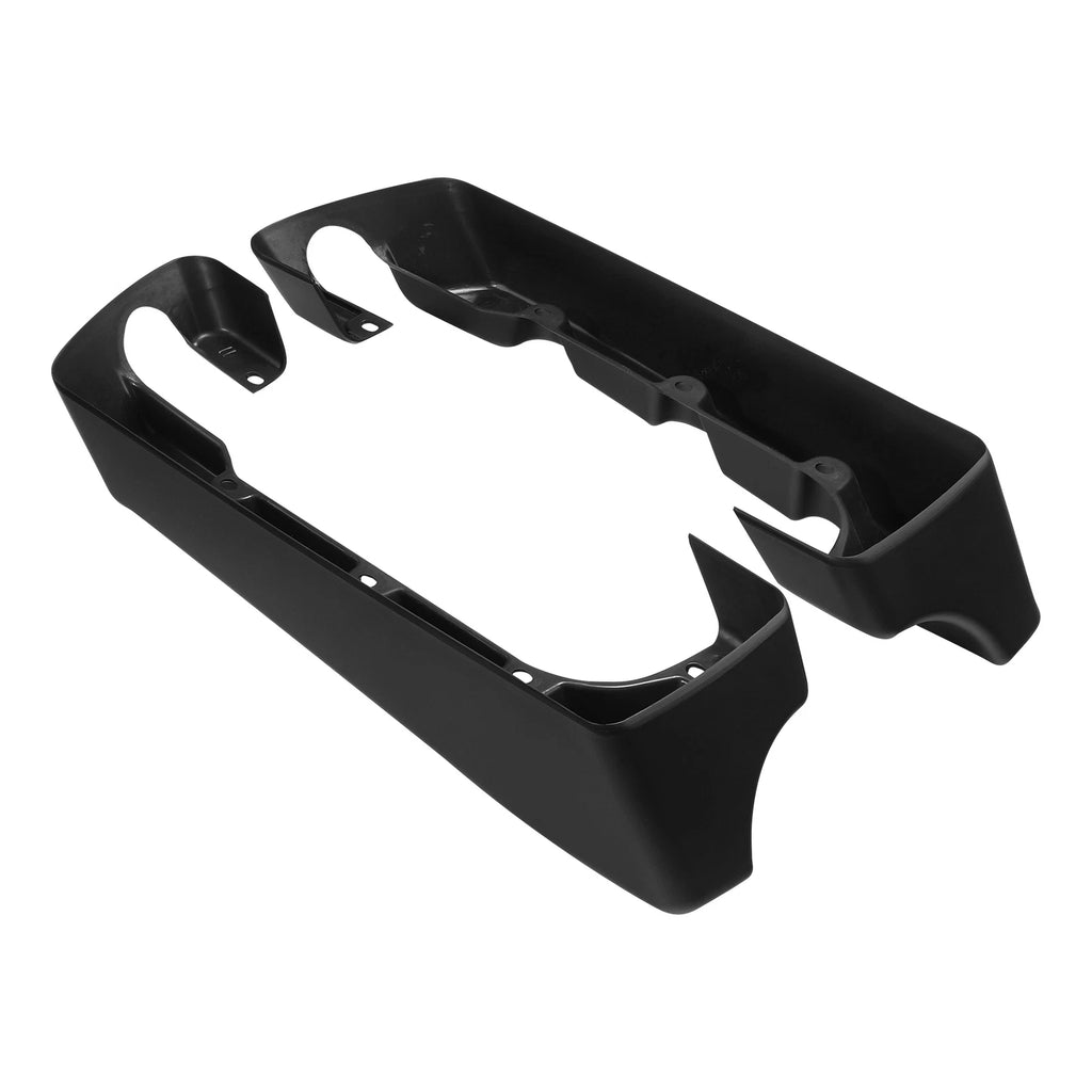 4" Matte Black Saddlebags Extensions for Harley Touring Electra Glide (2014–2024)