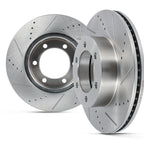 Front Drilled Slotted Brake Rotors for Toyota Sequoia Tundra (2000–2006)