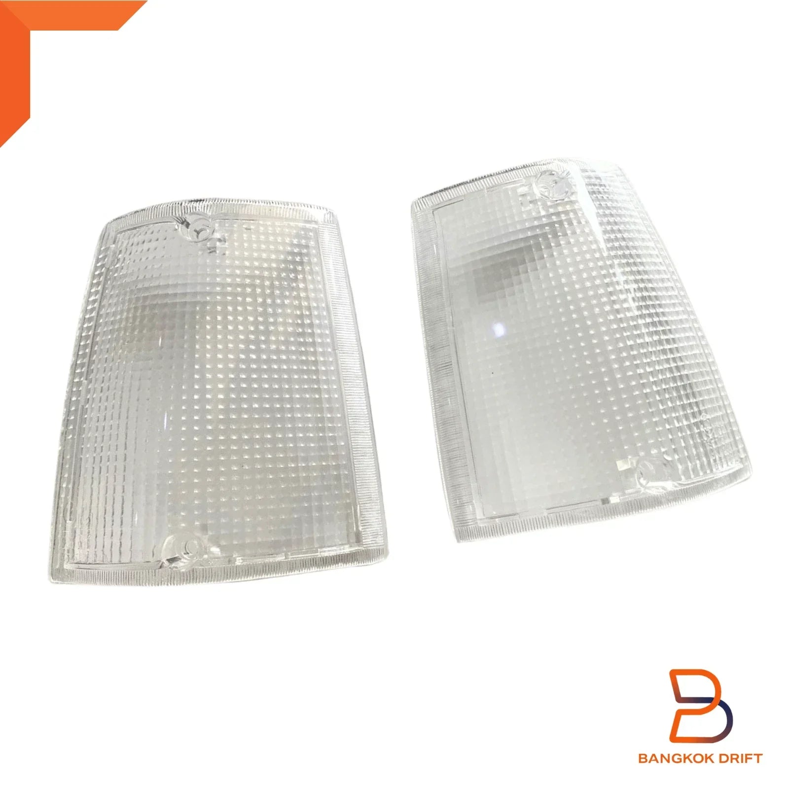 Clear Lens Corner Bumper Turn Signal Light Set for Mazda B-Series (85-98)
