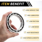 Deep Groove Ball Bearing 70x100x16mm for Scooter Skateboard (1 Pcs)