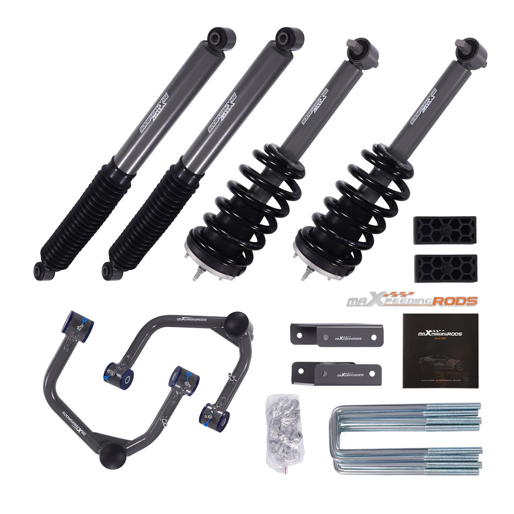 3.5" Lift Kit with Lift Struts for Chevy GMC 1500 2WD 4WD (2019–2025)