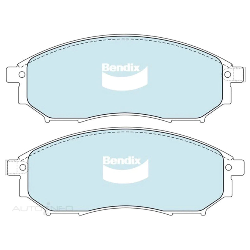 4WD Front Disc Brake Pad Set for Nissan Navara D40 (2005 - 2015)