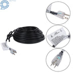 Heat Cable for Roof (140FT) Self-Regulating Pipe De-icing 120V