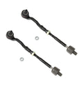 2X Front Steering Tie Rod End Assemblies for BMW X3 E83 (2004–2010)