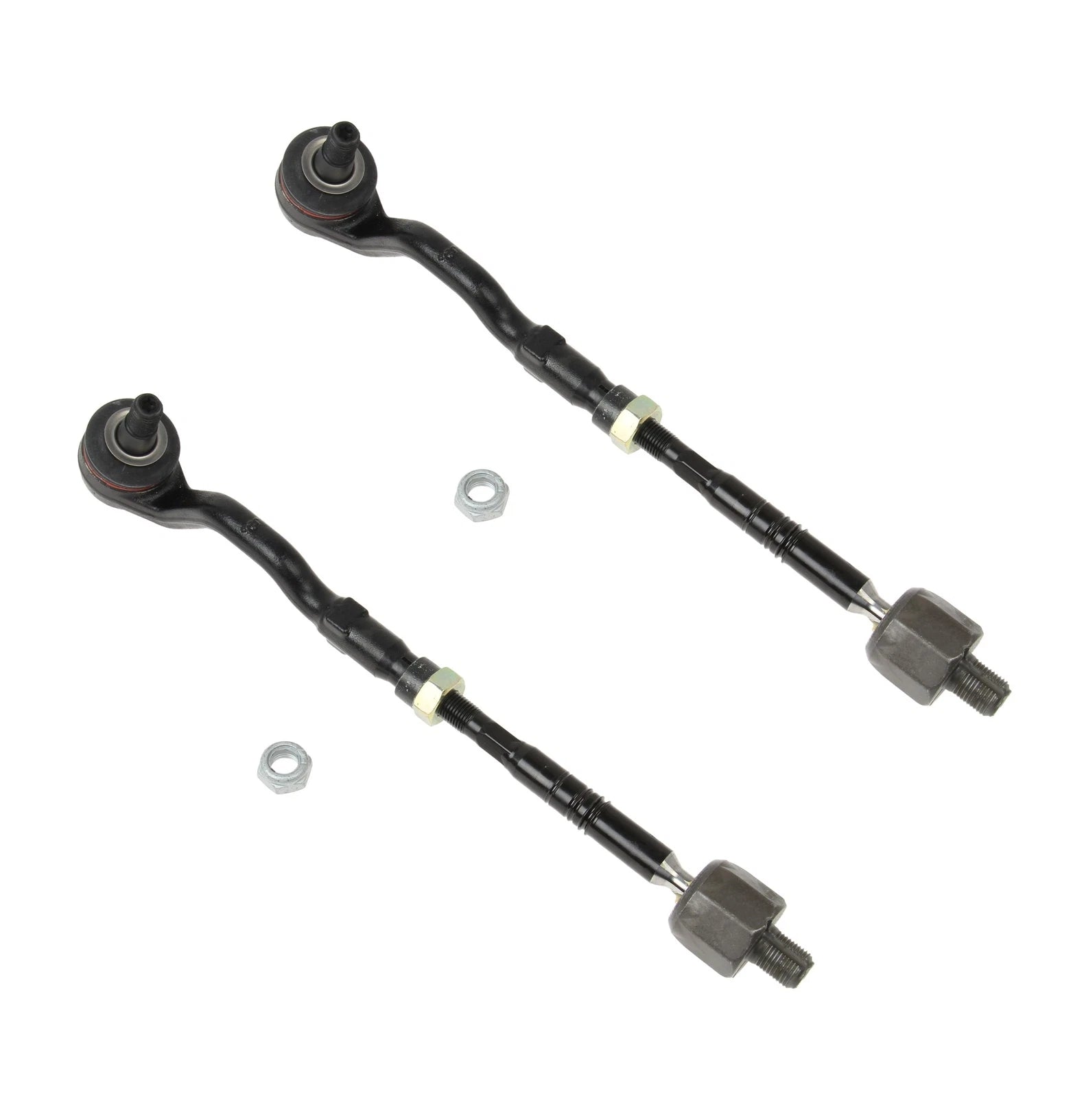 2X Front Steering Tie Rod End Assemblies for BMW X3 E83 (2004–2010)