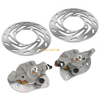 Front Brake Calipers & Disc Rotors for Yamaha Grizzly 700 YFM700 (2007–2020)