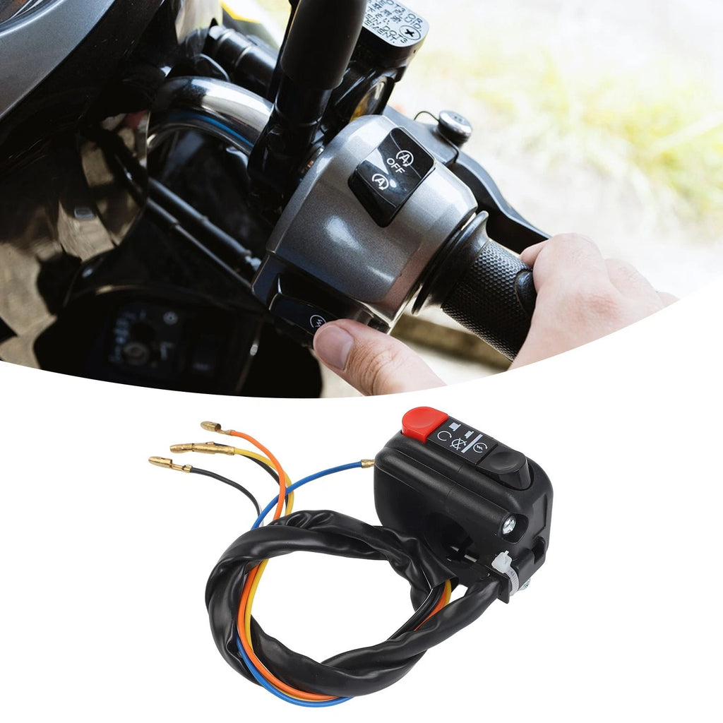 Handlebar Switch for Motorcycle ATV (Black Color)