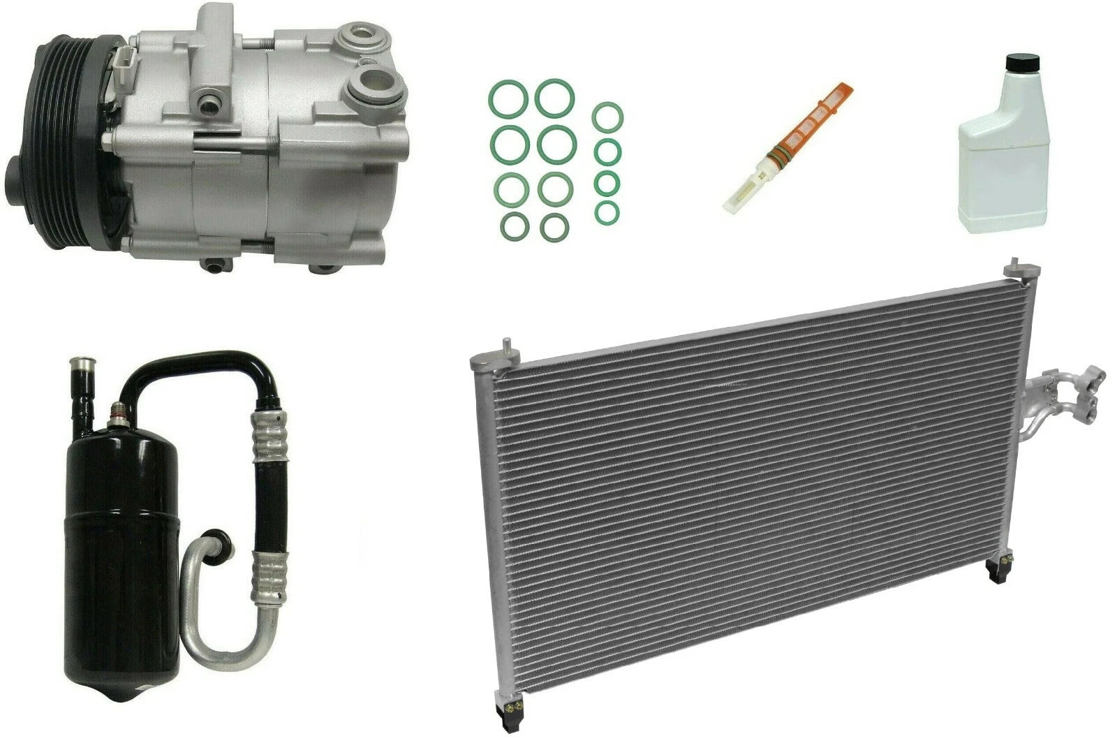AC Compressor Kit with Condenser for Toyota Aurion (2012–2017)