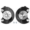 2x Front Steering Knuckles & Wheel Bearing Hubs for Honda Civic (2001–2002)