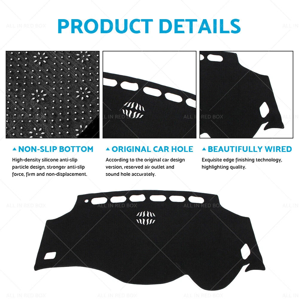 Non-Slip Dash Mat for Toyota Alphard H20W (2008–2014) Dashboard Cover