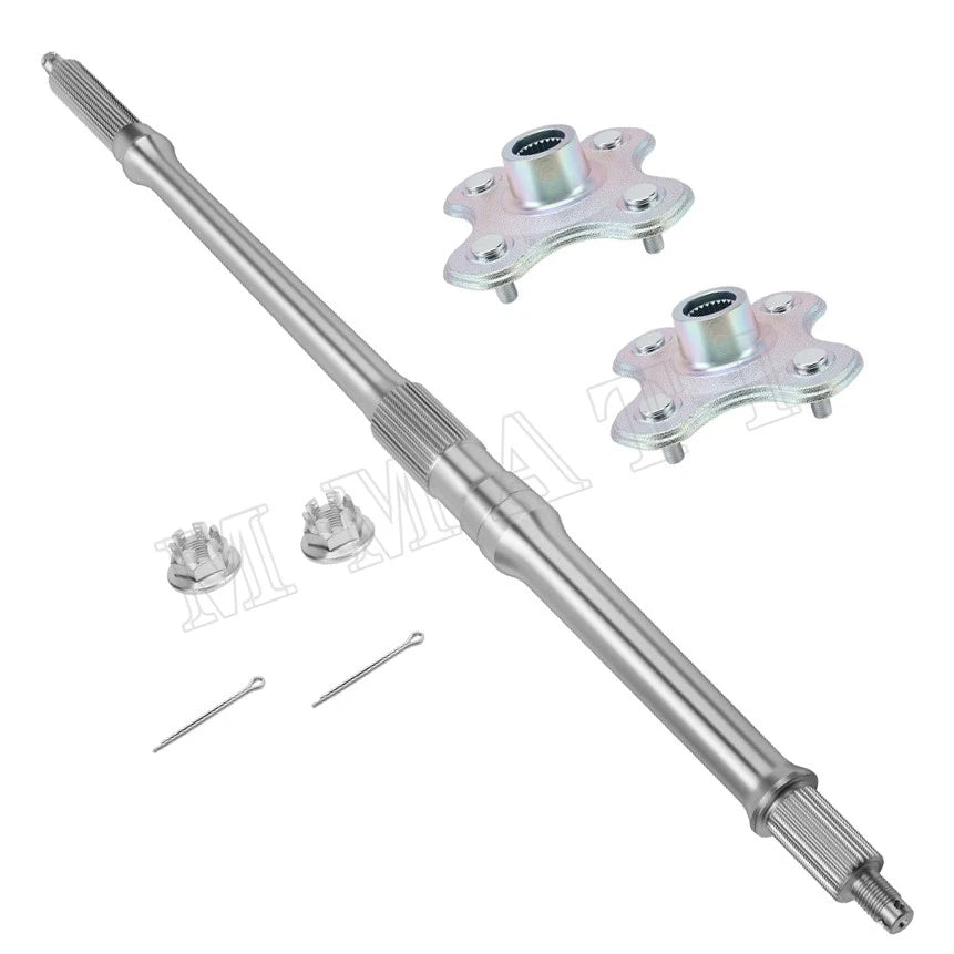 Rear Axle Shaft & Wheel Hubs for Yamaha Kodiak 450, Wolverine 450 (2003–2010)