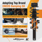 2X Front Complete Struts w/ Coil Spring for Ford Transit Connect (2010–2013)