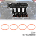 Set of 4 Engine Intake Manifold Gaskets 11617528340 for BMW Mini Cooper (2007–2015)
