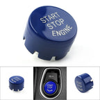 Start Stop Engine Button Switch Cover for BMW F Series (Universal) - Blue