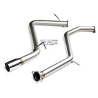 3" Round Muffler Tip for Toyota Corolla IM E180 (2016–2018) Stainless Racing Catback Exhaust